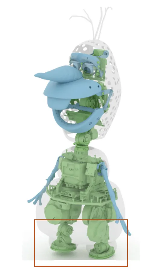 Disney Research가 구현한 Olaf 로봇