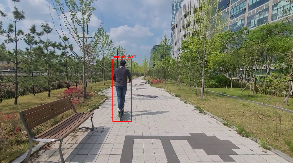 안전운전 하세요! 킥보드 위험 상황 디텍션 image 11