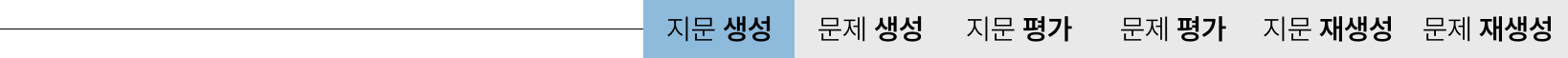 그림 4. 3) 생성 및 평가 관련 자료