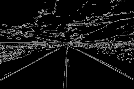 그림33. Canny Edge Detection 결과.